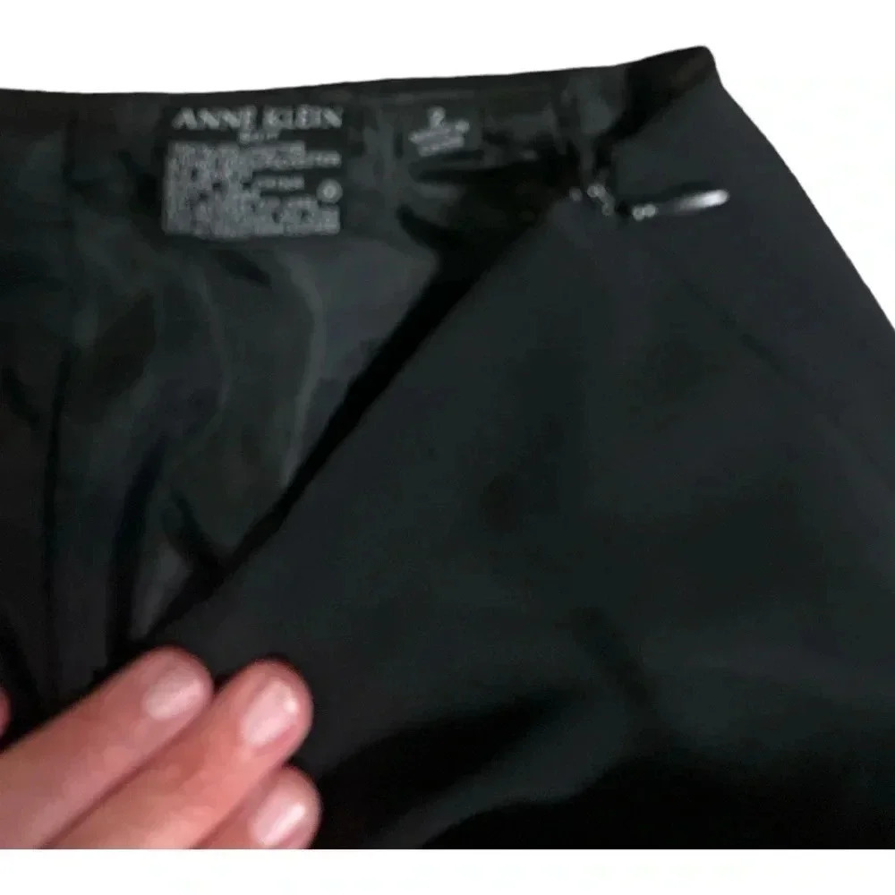 Anne Klein Women’s Suit Skirt Fully Lined Black - Picture 3 of 5
